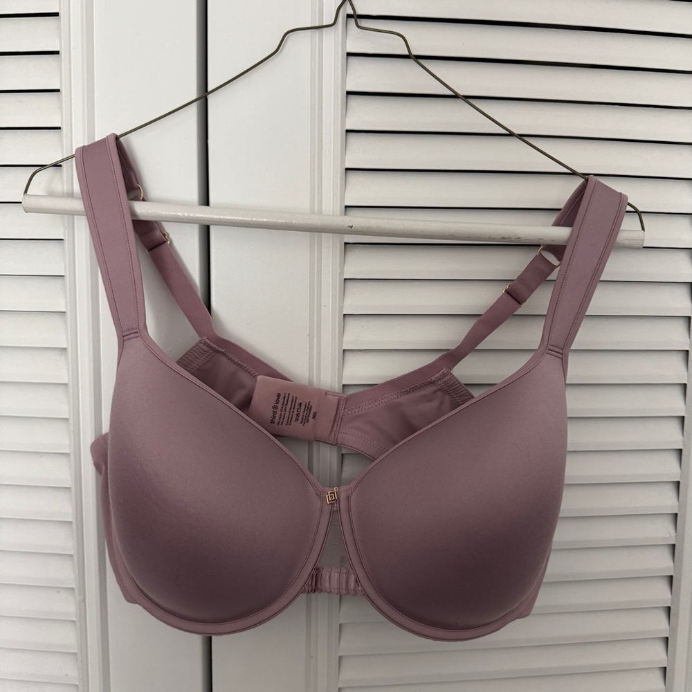 ThirdLove 24/7 Classic Perfect Coverage Bra in Mauve, 36DD/36E